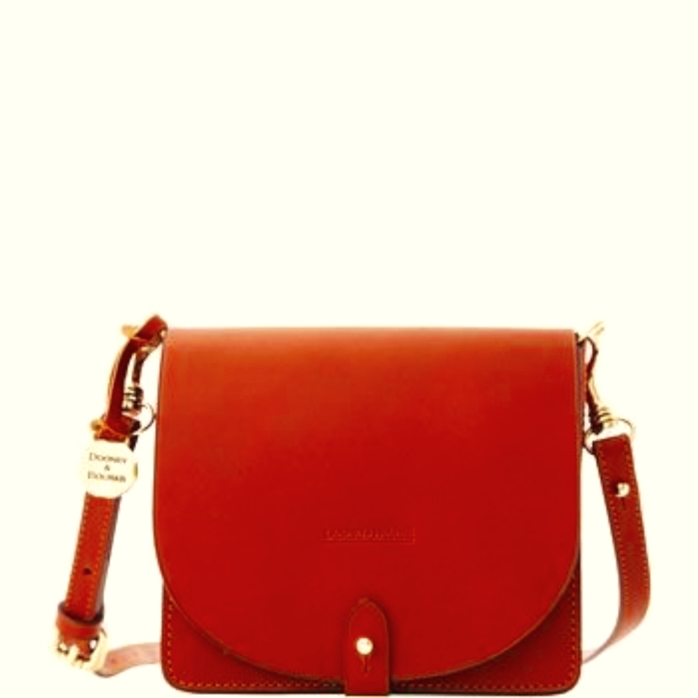 Vintage Dooney & Bourke Mini Gusset Flap Crossbody